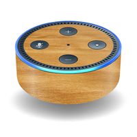 MightySkins Skin Compatible with Amazon Echo Dot (2nd Gen) - Birch Grain | Protective, Durable, and Unique Vinyl Decal wrap Cover | Easy to Apply, Remove, and Change Styles | Made in The USA