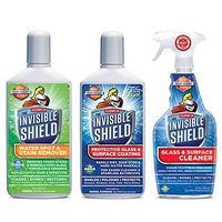 Invisible Shield Glass Essentials cleans your Glass and Hard Surfaces (Hard Water)