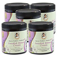 Maria Treben's Authentic Swedish Bitters Cream (5 x 4oz / 118ml)