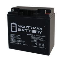 Mighty Max Battery 12V 22AH Sealed Lead Acid (SLA) Battery for Toy Car Play Mobile Scooter Brand Product