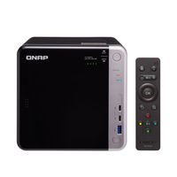 QNAP TS-453BT3-8G-US 4-Bay Thunderbolt 3 NAS. Intel Celeron Apollo Lake J3455 Quad-core CPU, 8GB RAM, SATA 6Gb/s