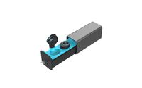 DarkNo Wireless Earbud with Charging case, Mini Bluetooth Headphone with Mic for iPhone and Android Smart Phones (Blue)