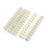 uxcell a13122500ux1006 20A 12 Positions Two Rows Screw Terminal Barrier Block Connector (Pack of 5)