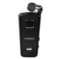 Fineblue F980 Wireless Bluetooth Earphone Handsfree Portability scalable Earbud with Microphone Earphone Black
