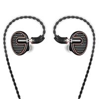 SIMGOT EN700 PRO High Fidelity in-Ear Monitor Headphones with Detachable Cable, Hi-Res Audio Earbuds with Dynamic Balanced Driver, Professional IEM Earphones, Noise-Isolating Musician Headset (Black)