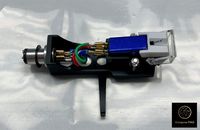 Cartridge and Stylus, needle and Black Headshell with mounting bolts for Pioneer PL50, PL518, PL512, PL530, PL630, PLA45D, PLA35, PL516, PL88FS, PL61, PL600, X1300, PL335, PL120, PL30, PL320