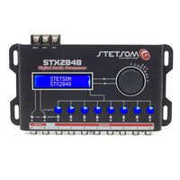 Stetsom STX2848-8 Way - Dynamic Crossover and Equalizer 15 Band Sound Processor