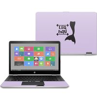 Mightyskins Skin Compatible with Hp Pavilion X360 14" (2017) - Mermaid Leg Day | Protective, Durable, and Unique Vinyl Decal Wrap Cover | Easy to Apply, Remove, and Change Styles | Made in The USA