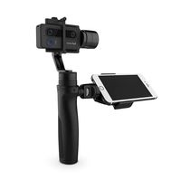 3D Camera with Gimbal Stabilizer Handheld Smartphone Streaming Camera Ultra HD 3K WiFi Mini Camera Photos and Video 3 Axis Handheld Stabilized Camera Gimbal 3D Stream YouTube Facebook(Cinematic Kit)
