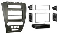 Metra 99-5821B  Single or Double DIN Installation Dash Kit for 2010 Ford Fusion and Mercury Milan (Matte Black)