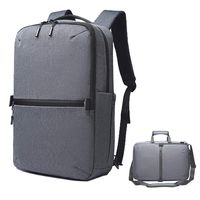 Convertible Laptop Shoulder Backpack, 17 Inch Messenger Bag Briefcase Handbag