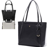 Womens Tote Bags By Miss Fong, Laptop Bag Work Bags For Women,Laptop Purse, Laptop Tote Bag Fits 15.6 Inch Laptop and Tablet, Computer Bag With In Bag Organizer and RFID Blocking Wallet Pocket (Black)