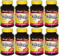 Mason Vitamins Collagen Plus Biotin & Vitamin C 1500 mg 120 Capsules per Bottle PACK of 8
