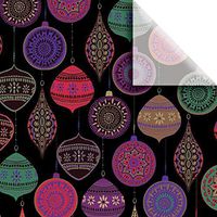 Jillson & Roberts Printed Gift Tissue 20" x 30", Opulent Ornament (240 Sheets)