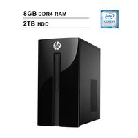 HP Pavilion 460 Newest Premium Desktop - Intel Quad Core i7-7700T Up to 3.8 GHz, Intel HD 630, 8GB RAM, 2TB HDD, DVD-RW, WiFi, Bluetooth, HDMI, Keyboard, Mouse, Win10 Home