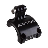 Burgtec Enduro MK2 Faceplate with Go Pro Mount, 31.8mm - Black