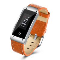 smart watch LYQ Luxury Color Screen Blood Pressure Sleep Heart Rate Monitor Fitness Tracker Waterproof Sports Pedometer Smart Bracelet, Music for iOS Android (Four Colors Optional)