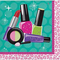 Sparkle Spa Party Beverage Napkins, 48 ct