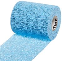 Andover Powerflex 3730 Cohesive Medicinal Tape, 3-Inch/6-Yard, Light Blue