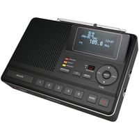 SANGEAN CL-100 DELUXE TABLE TOP AM/FM CLOCK RADIO WITH SAME WEATHER ALERT SANGEAN CL-100 DELUXE TAB