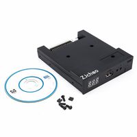 Zerone 1000 Floppy Disk Drive, 3.5" Plastic USB Emulator Simulation For Musical Keyboad,Black