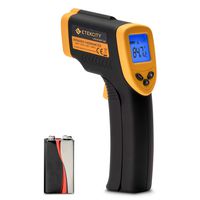 Etekcity Infrared Thermometer Lasergrip 749 Digital Laser Temperature Gun Non-Contact IR Thermometer-58℉~1022℉ (-50℃～550℃), Standard Size, Yellow and Black