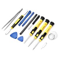 Cellphone Repair Tool Kit for iPhone 4, 5, 5S, 5C, 6, 6S, 7, 8, 8 Plus, iPad, iPod, Samsung Galaxy, Note/Precision Screwdriver Opening Pry Tools Fix iPhone Screen, Battery by NIDAYE