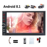 EINCAR Android 8.1 Car Stereo Radio Octa Core 2GB+32GB Car GPS Navigation 7 Inch In Dash Capacitve Touch Screen HeadUnit with Bluetooth WiFi USB SD SWC Mirror Link + Remote Control & Wireless Rear Cam