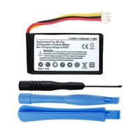 MPF Products AEC653055-2S Battery Replacement Compatible with JBL Flip 1 Portable Bluetooth Speaker with Installation Tools