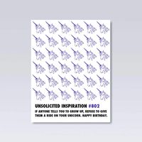 Birthday Unicorn Card