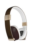 Polk Audio Hinge Headphones - Brown/Gold - with 3 button remote and in-linemicrophone