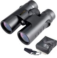 10x42 Binoculars Compact for Bird Watching, Bright and Clear Range of View, High Powered Magnification, for Travel, Astronomy, Sports and Wildlife