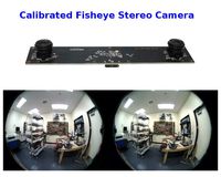 CaliCam Fisheye Stereo Camera, Pre-calibrated, Depth Sensor, Dynamic FoV & Image Size