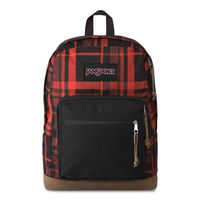 JanSport Right Pack Expressions - Lightweight 15" Laptop Backpack | Red Diamond Plaid