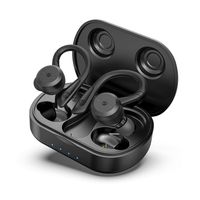 HolyHigh Wireless Headphones Bluetooth 5.0 Earphones Upgrade IPX7 Waterproof 26H Playtime with Charging Case in Ear Wireless Earbuds with Mic for Running Sports Gym for iPhone Android