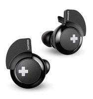 Philips Bass+ SHB4385 Wireless in-Ear Earbuds, with Up to 6+6 Hours of Playtime, Charging Case - Black