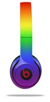 Skin Decal Wrap for Beats Solo 2 and Solo 3 Wireless Headphones Smooth Fades Rainbow (Beats NOT Included)