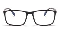 Blue Light Blocking Reading Glasses (Matte Brown, 0.0)