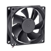 uxcell SNOWFAN Authorized 80mm x 80mm x 25mm 24V Brushless DC Cooling Fan 0297
