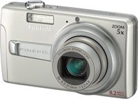 Fujifilm Finepix J50 8.2MP Digital Camera with 5x Optical Zoom (Brushed Silver)