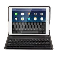 Glumes Wireless Bluetooth Keyboard with Leather and Soft Cover for iPad 9.7 inch, Full Protection for Your Tablet (black)