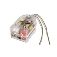 uxcell Car High to Low Impedance Converter Adapter Speaker to RCA Line