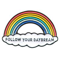 Enamel Pin Brooch Rainbow