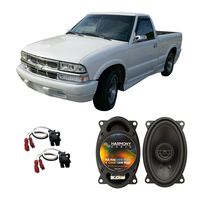 Compatible with Chevy S-10 Pickup 2002-2004 Front Dash Factory Replacement Harmony HA-R46 Speakers