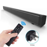 Sound Bar LP-09 Bluetooth Speaker Home Furniture TV Echo Wall Soundbar Wall-Mounted Remote Control U-Disk