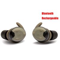Walker's Silencer Bluetooth Digital Earbuds, Recharbeable, NRR23dB, Voice Prompts, Sound Activated Compression