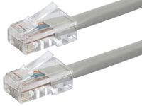 Buhbo 5 ft CAT 5E UTP Ethernet Network Non Booted Patch Cable, Gray