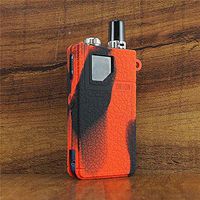 ModShield for Lost Vape Orion Q & GO DNA 40W Silicone Case ByJojo Protective Cover Sleeve Shield Wrap Skin (Red/Black)