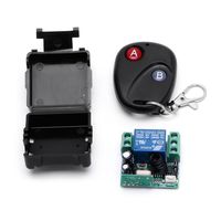 Wireless Remote Switch,Bottone 12 V Transmitter and Receiver momentary switch with Battery (1CH)
