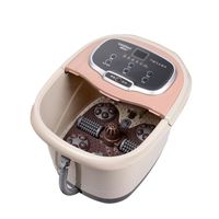 Foot spa Self-Service Massage Thermostatic Heating Massage Roller Foot Tub Foot Massage W46cm*H31cm